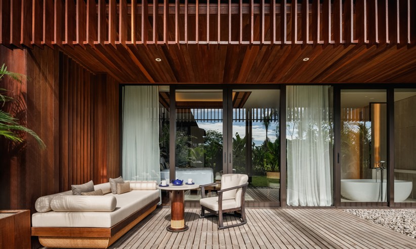 Deluxe Suite The Meru Sanur Terrace Garden