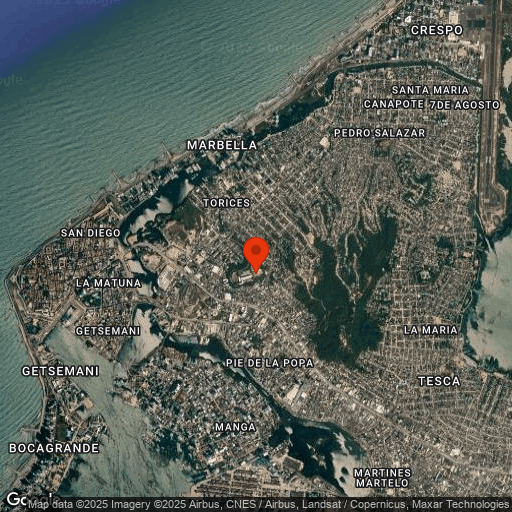 Map of Colonial Walled City Tour