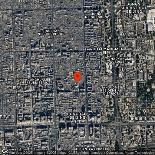 Map of Regent  Beijing