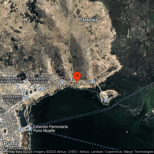 Map of Casa Andina Premium