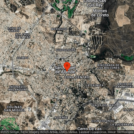 Map of Monte Verde Hotel