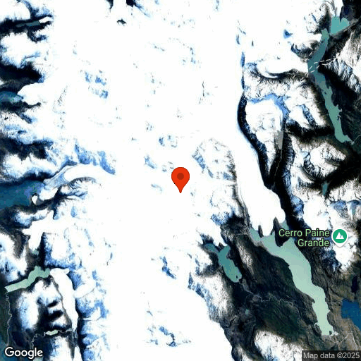 Map of Torres del Paine National Park
