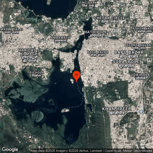 Map of Taj Fateh Prakash
