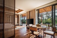 Corner Suite The Meru Sanur Dining Room