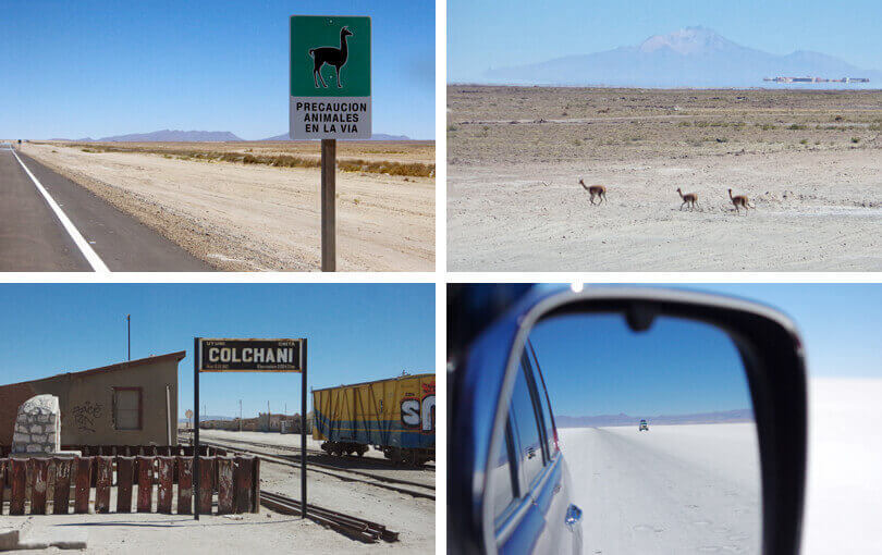 The road to Salar de Uyuni