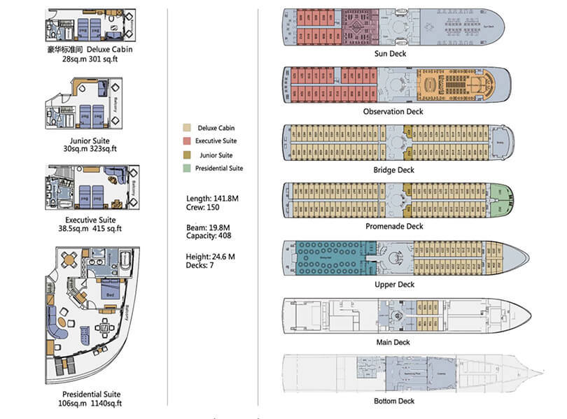 century paragon deck plan