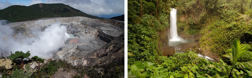 Poas Volcano & La Paz Waterfall Gardens