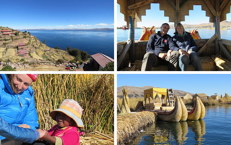 family holiday in peru - lake titicaca