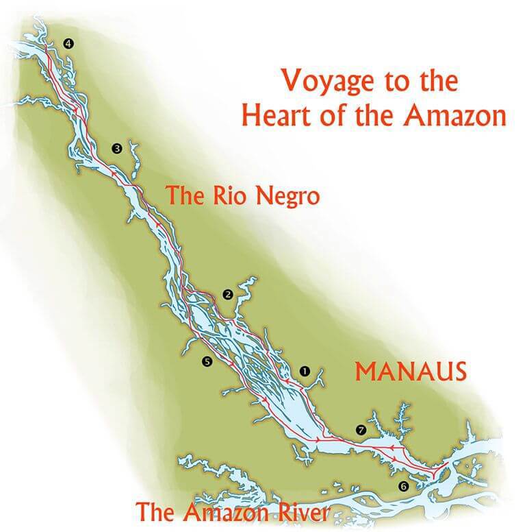 Tucano Cruise Map