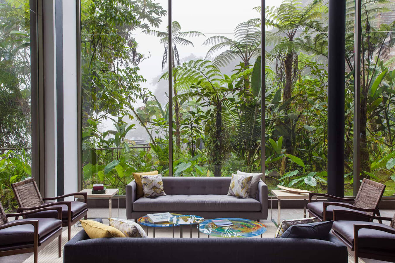 Living room with a view
