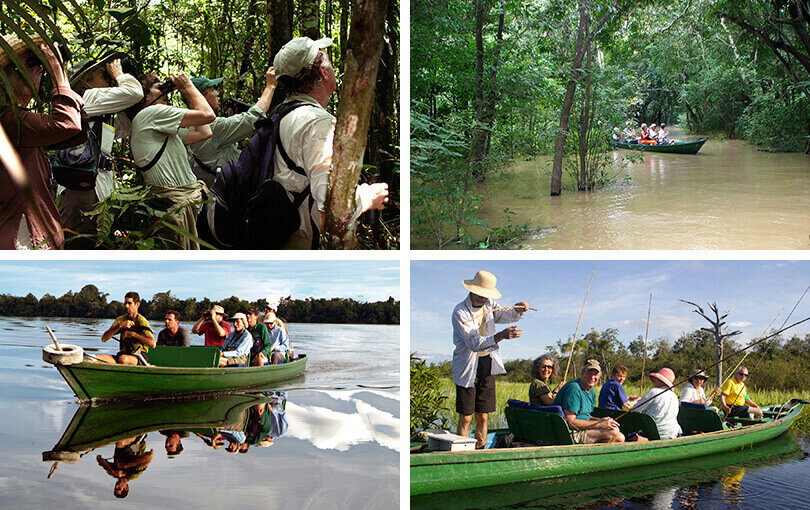 Travellers on Amazon Cruise in Brazil