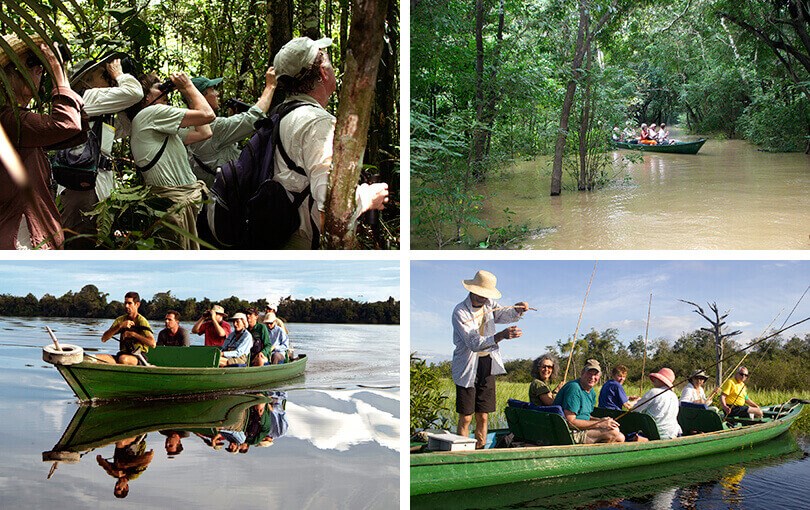 Travellers on Amazon Cruise in Brazil