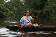 Meet local tribes who live on the Napo River