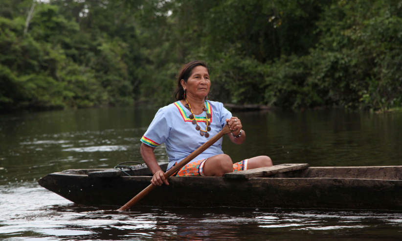 Meet local tribes who live on the Napo River