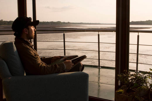 Stunning views from the ship