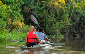 Kayak sur l’Amazone Equateur