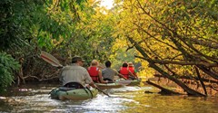 Exploring remote streams by canoe
