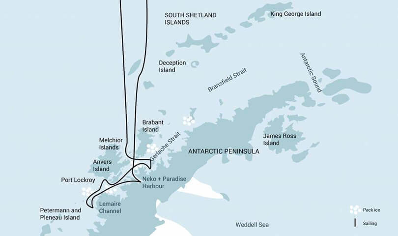 classic antarctica peninsula cruise