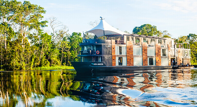 Aria Amazon cruise in Peru 