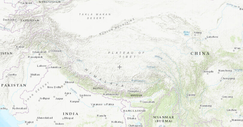 Tibet Map