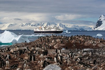 Paysage incroyable de l'Antarctique