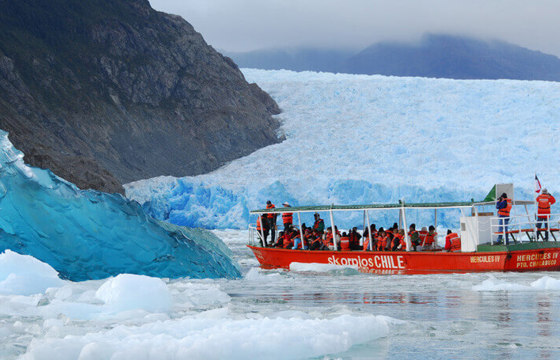 Explore by small boat
