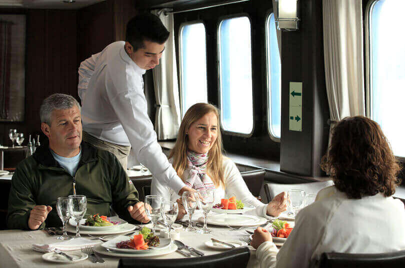Onboard Stella Australis Tierra del Fuego cruise