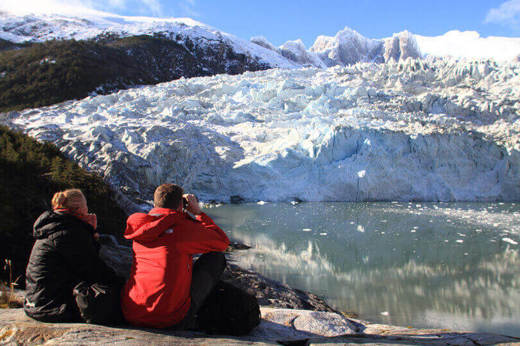 Enjoy awe-inspiring views of glaciers