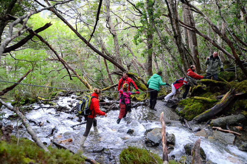 Guided treks are part of the adventure