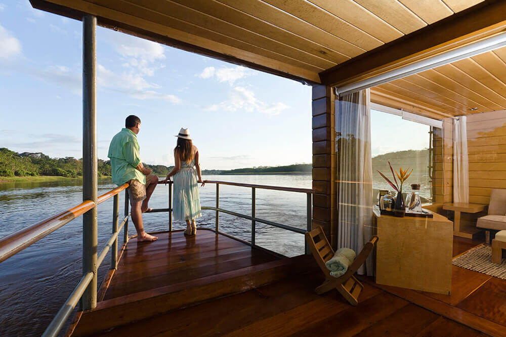 Sailing on your adventure on the Amazon river