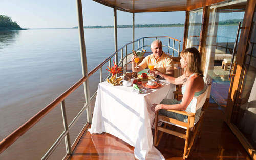 Amazon cruise al fresco