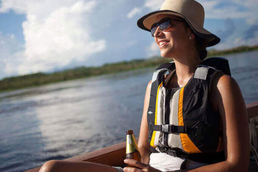 Explore the river by kayak