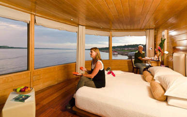 Double cabin with great views 