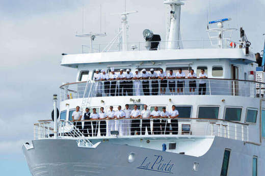 La Pinta's amazing crew