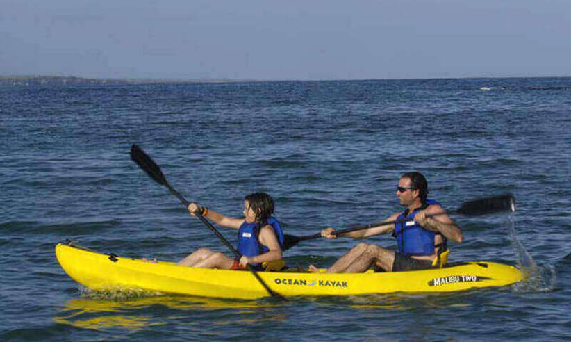 Sea kayaking