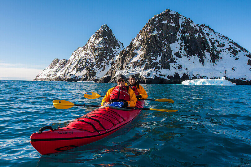 Kayaking Antarctica