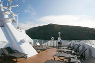 Ample deck space