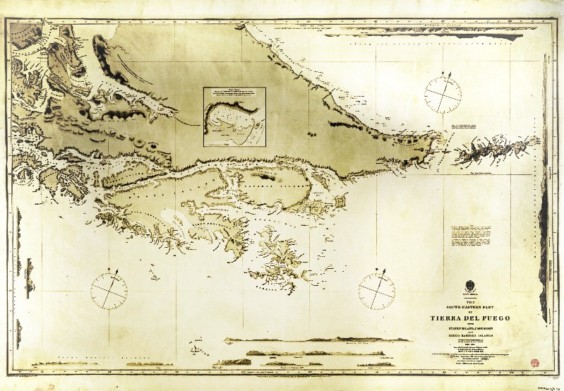 tierra del fuego map