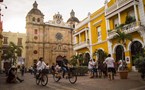 Plaza en la Ciudad Amurallada de Cartagena