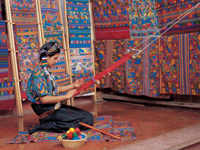 Mayan weaver, Guatemala