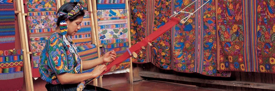 Mayan weaver, Guatemala