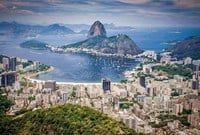 Vue aérienne Rio de Janeiro