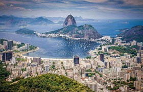 Vue aérienne Rio de Janeiro