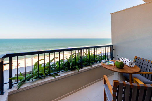 Balcony view room