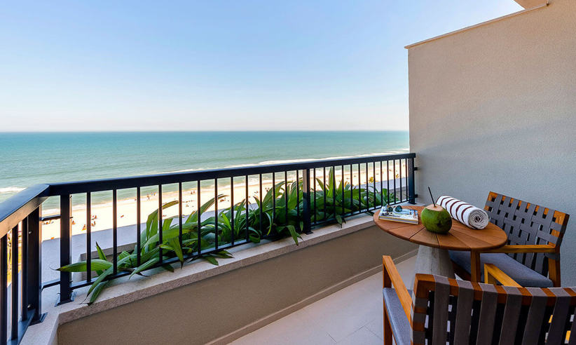 Balcony view room