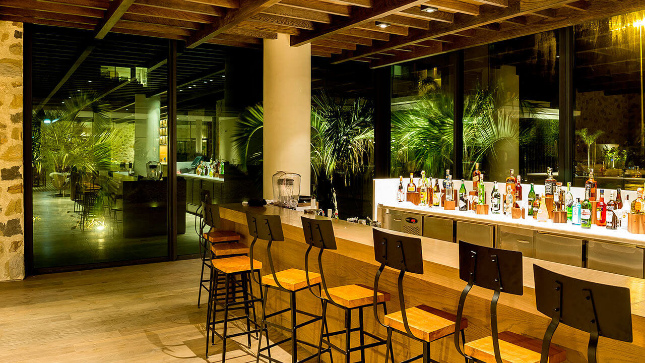 The stylish bar