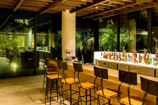 The stylish bar
