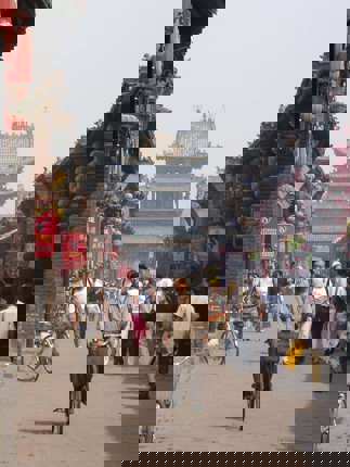 China street scene