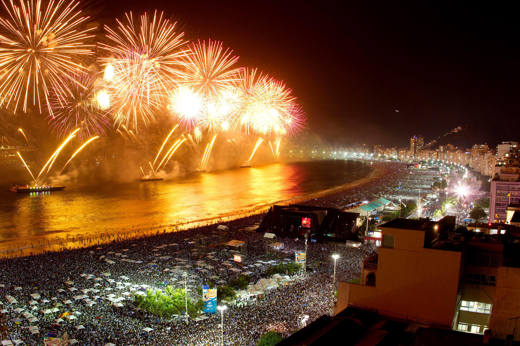 Reveillon Rio Fireworks