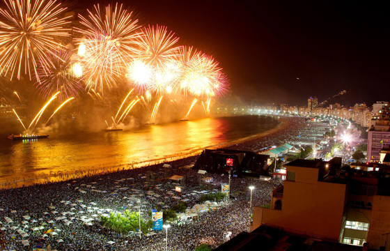 Reveillon Rio Fireworks